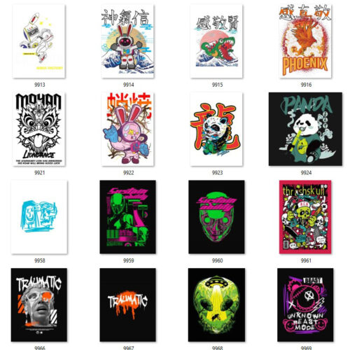 Gói 100 mẫu in streetwear file AI,PNG chất lượng cao 002