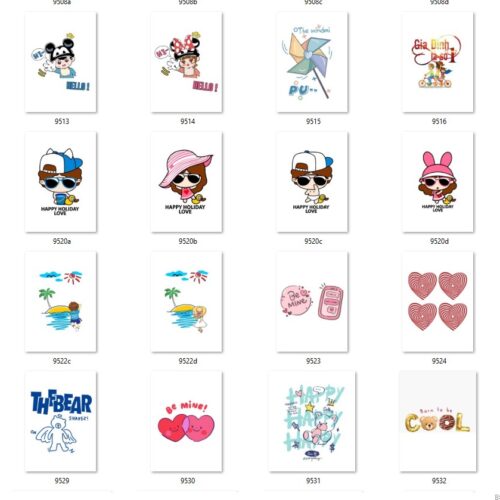 Gói 150 mẫu in áo gia đình file PNG,AI chất lượng cao 013