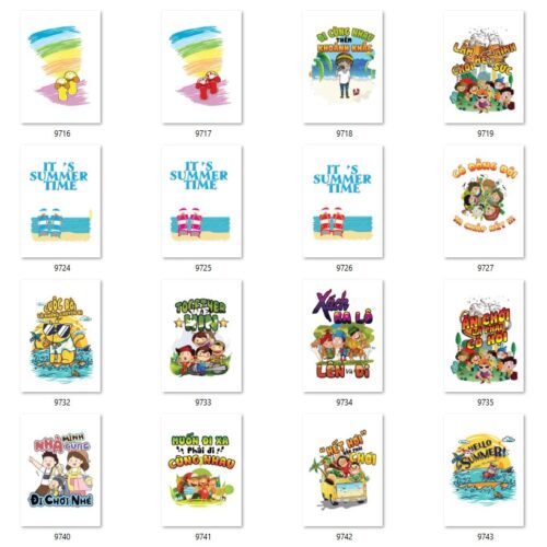 Gói 150 mẫu in áo lớp, áo nhóm file PNG,AI chất lượng cao 014