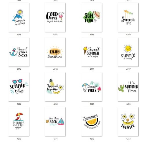 Gói 100 mẫu in áo đi biển file PDF, EPS, AI chất lượng cao 017