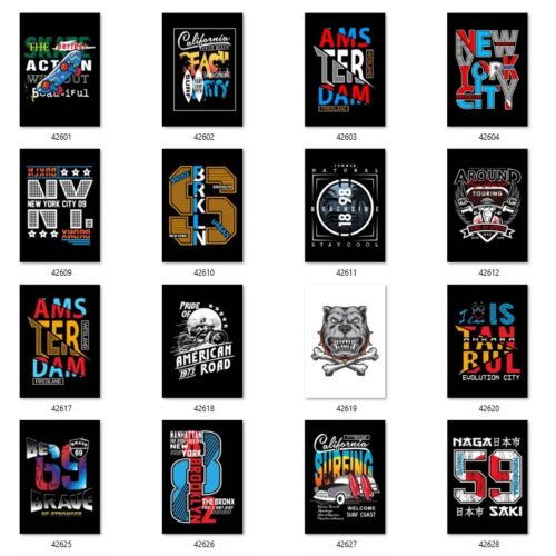 Gói 200 mẫu in urban streetwear file AI chất lượng cao 021