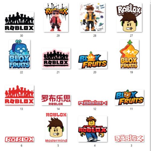 Gói mẫu in Roblox file AI chất lượng cao 035