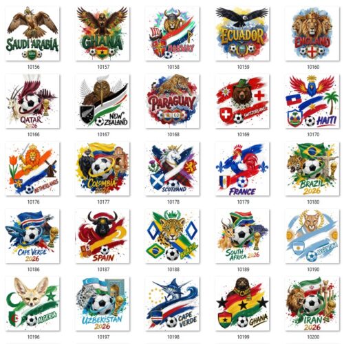 Gói 147 mẫu in đội tuyển World Cup 2026 file PNG chất lượng cao 041