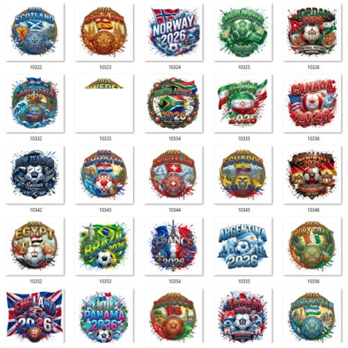 Gói 45 mẫu in đội tuyển World Cup 2026 file PNG chất lượng cao 043